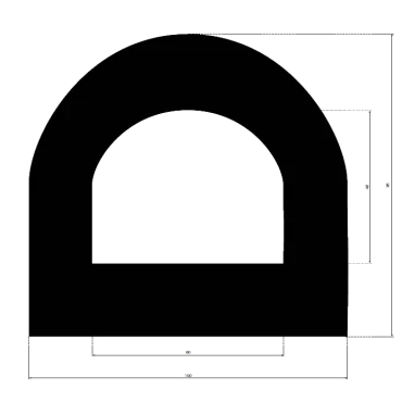 D-Fender 80x70 EPDM