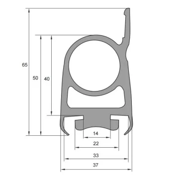 Lift/Port Profil Svart