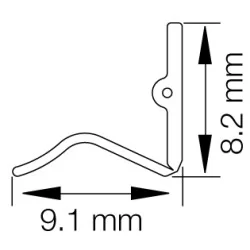 Primo 5792 Grå - 6m Pakke