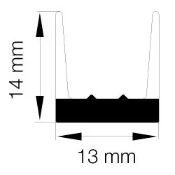 Primo 5792 Grå - 6m Pakke