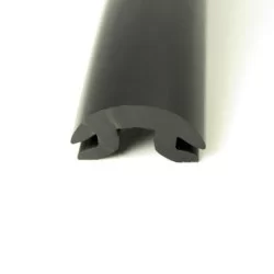 Inläggslist - PVC1614 - Svart