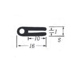 U-Profil 1mm