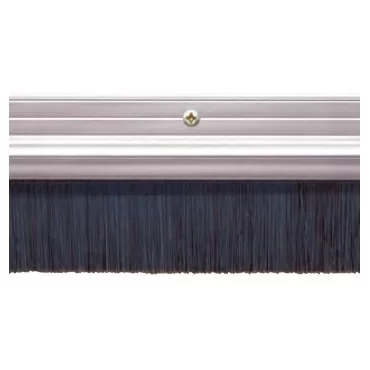 Borstlist i aluminium 161/150mm - 3 meter