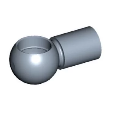 Bollhuvud för Ø10mm Stål