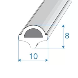 Låskil 10 mm - Krom