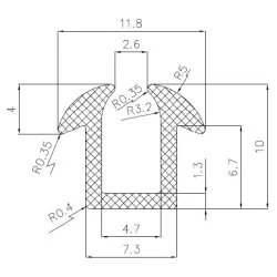 U-Profil - 5mm
