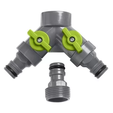 Y-Splitter för kran 1/2"