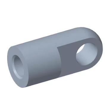 Öga Ø8,1mm Stål
