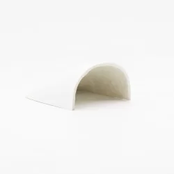 PVC49 Hvid afslutning
