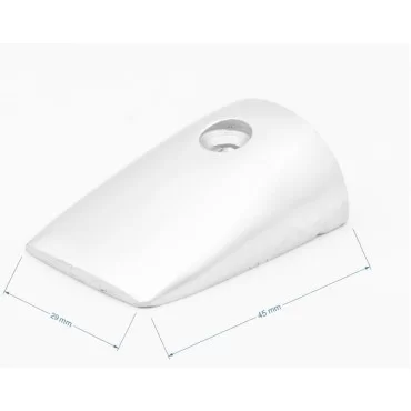 Rostfri avslutning - PVC898