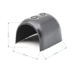 RADIAL 52mm PVC ändstycke