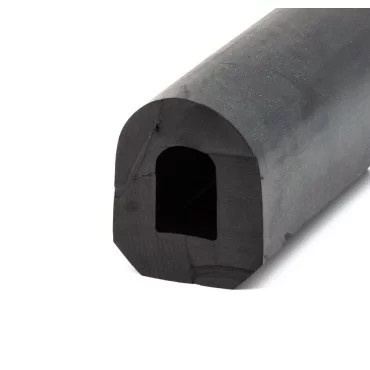 D-formad relingslist - 50x60 EPDM