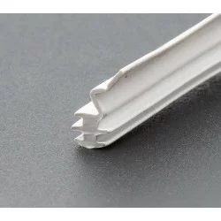 Tubex 6mm karmprofil Hvid