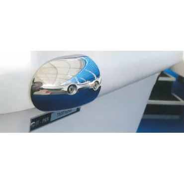 Fenderliste RADIAL 80mm Hvid