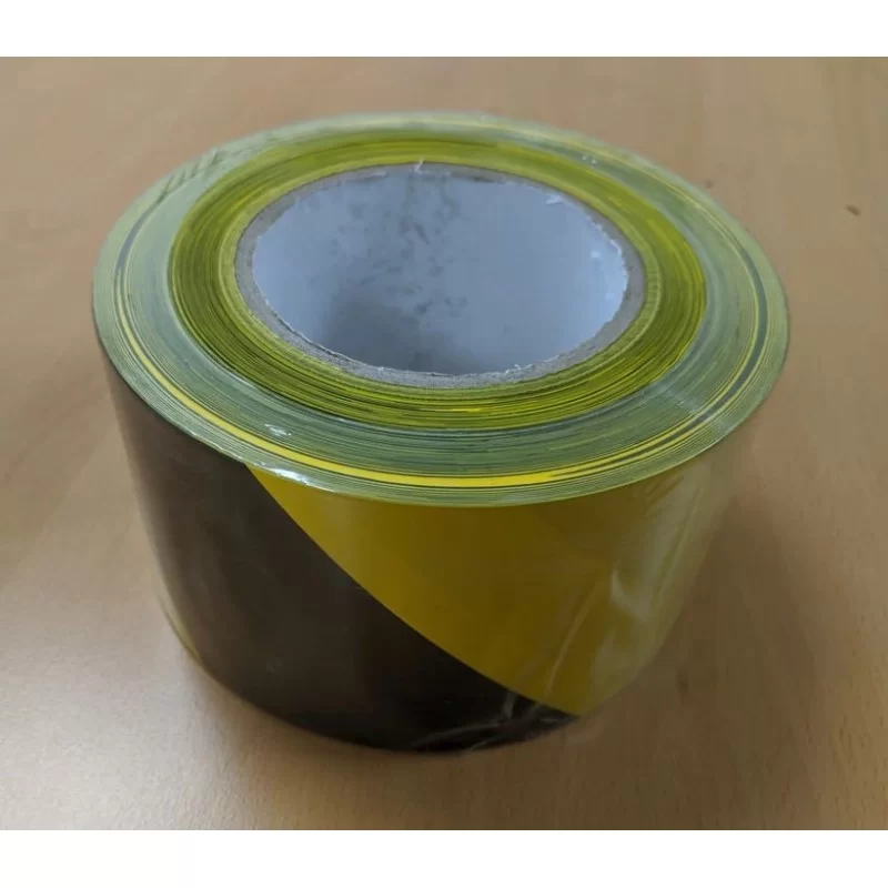 Reflextejp röd 50mm - HEXAGON mönster - Självhäftande