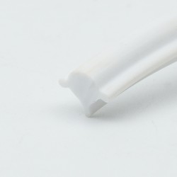 Låsekile PVC 9.5mm Hvid