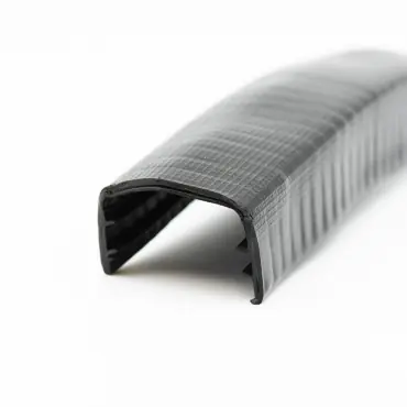 28-32mm Kantlist - PVC - SVART