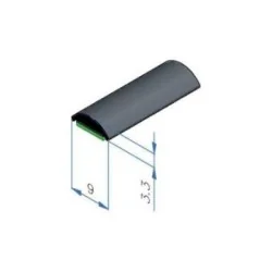 9mm dekorlist med klister