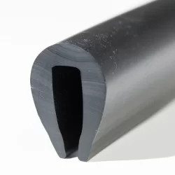 Fenderliste PVC Sort