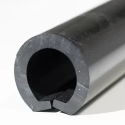 Fenderliste PVC Sort