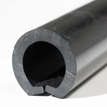 Fenderliste PVC Sort