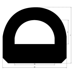 D-Fender 80x70 EPDM